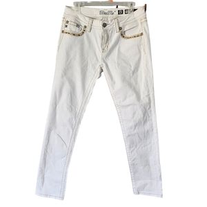 Miss Me White Jeans Womens 30×30